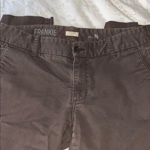 J. Crew Frankie Straight Pant